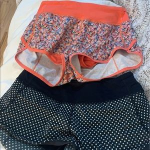 LULULEMON SHORTS!! SIZE 4